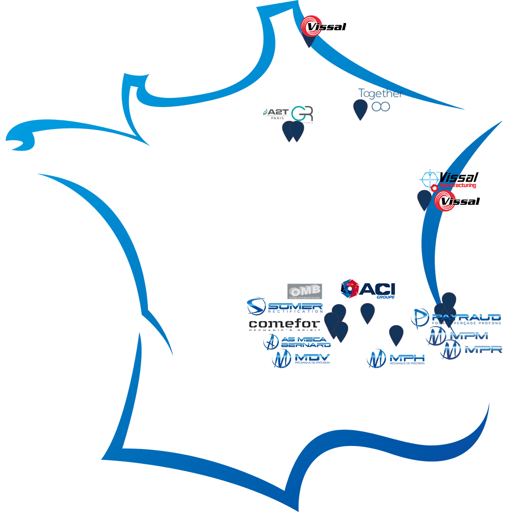 Carte france ACI