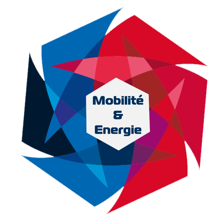 Logo Business Unit Mobilité & Energie avec l'étoile ACI GROUPE