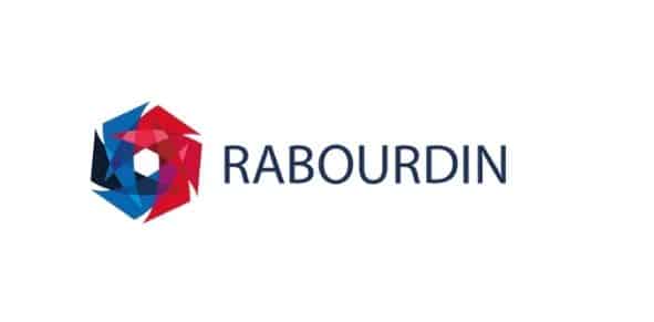 Logo Rabourdin avec l'étoile du logo ACI GROUPE