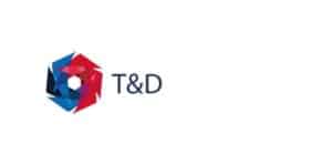 Logo T&D avec l'étoile du logo ACI GROUPE